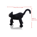 Chat noir drôle debout des vêtements de chien Cat Vêtements de compagnie des vêtements de Noël Halloween Vêtements de Noël pour chiens de taille moyenne